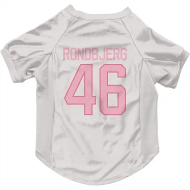 White Pink Vegas Golden Knights Jonas Rondbjerg   Dog & Cat Pet Jersey