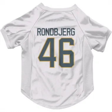 White Vegas Golden Knights Jonas Rondbjerg   Dog & Cat Pet Jersey